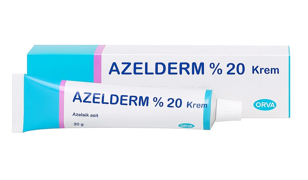 Azelderm krem ve azelain/azelaik asit bilgisi temsili görseli