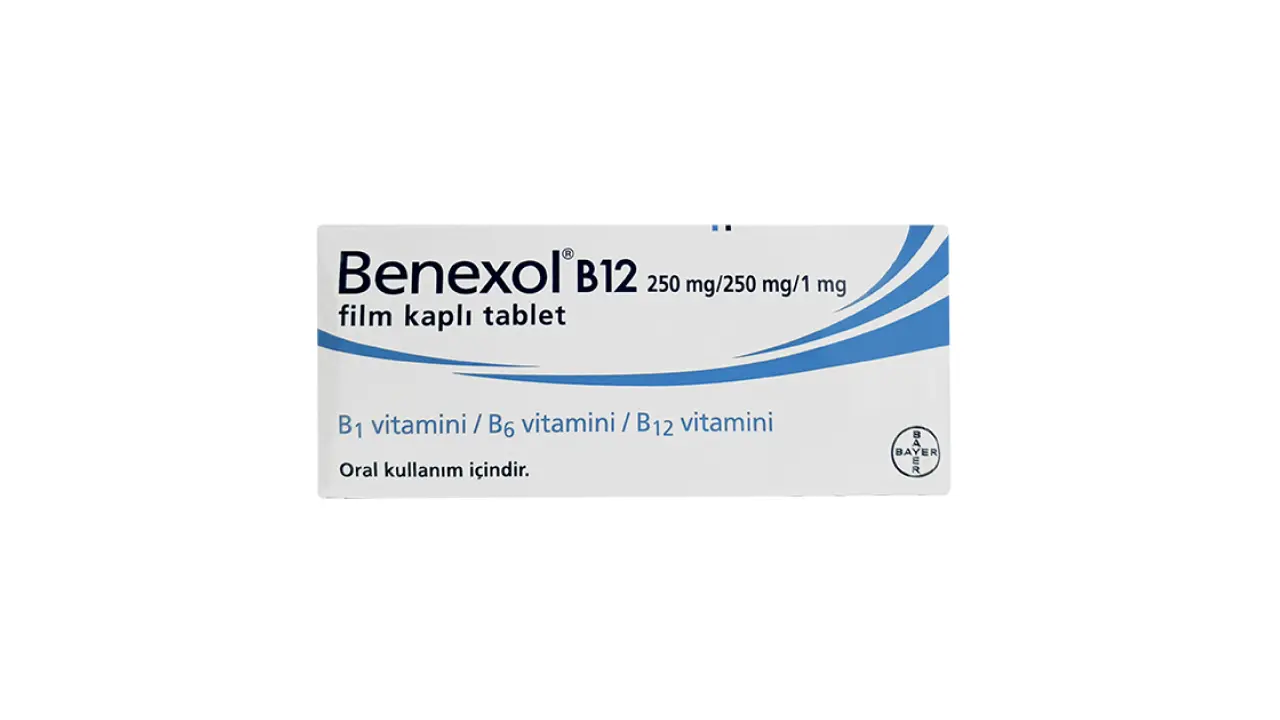 Benexol B12 kutusu ve B vitaminleri bilgisi temsili görseli