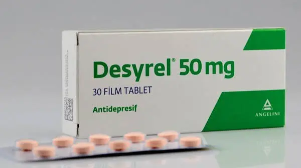Desyrel 50 mg tablet ve trazodon bilgisi temsili görseli